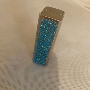 Rhinestone lipstick case